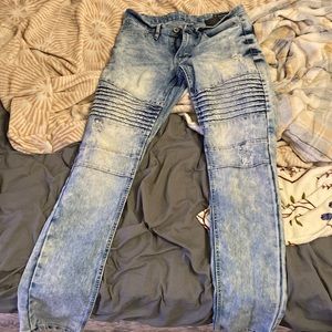 SOUTHPOLE skinny jeans 30x32 blue.